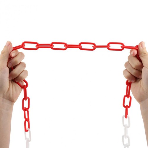 Barrier plastic chain 6mm dia - barrier,