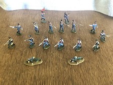 17x Del Prado Relive Waterloo French (?) Infantry - 28mm VGC (C)