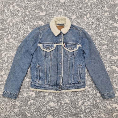 Levi sherpa denim jacket - levi’s,