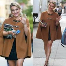 Zara Camel Cape Poncho Jacket