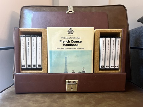 Vintage linguaphone french - linguaphone,