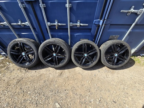 Bmw staggered alloy wheels - bmw,