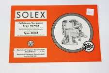 Solex 40 PICB / 40 ICB