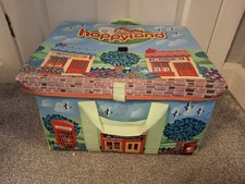 ELC Happyland Storage Box With Lid Can Also Be Used As A Double Sided Play Mat  