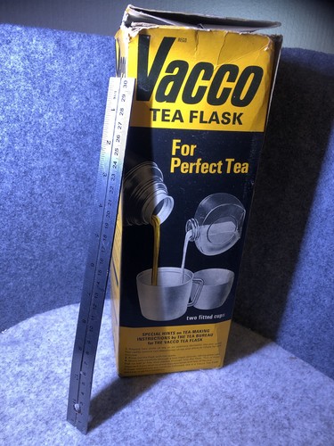 Retro vintage thermos flask - vintage,