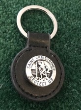 Christopher keyring leather - st,