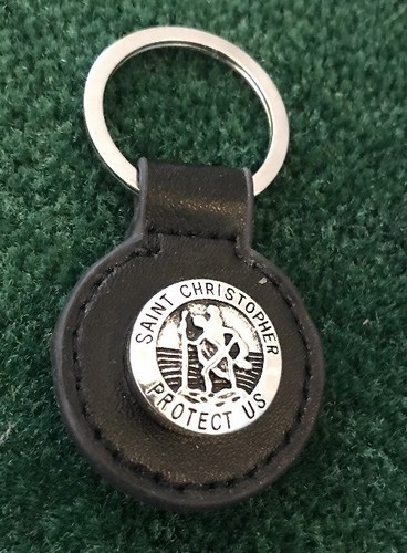 Christopher keyring leather - keyring,