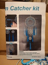 DIY dream catcher kit blue and