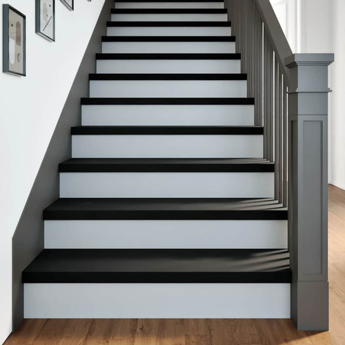 Stair treads solid oak dark - stair,