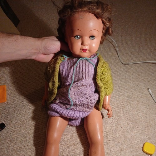 Composition doll from