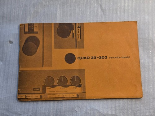 Quad 303 amplifier - quad,
