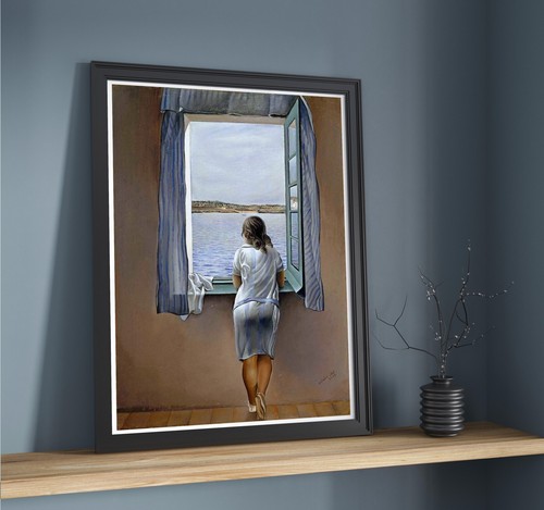 Salvador dali young woman - dali, a