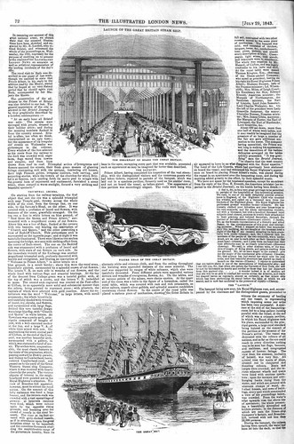 Original old antique print - old,