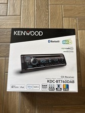 Kenwood KDC-BT760DAB CD/MP3 DAB+ BT Stereo USB Smartphone Alexa + DAB Aerial.