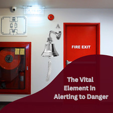 NICKLE  WALL MOUNTED HANG 7" CHROME SHIP PUB LAST ORDER DINNER/SCHOOL/DOOR BELL