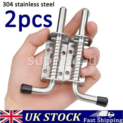 128mm spring loaded shoot bolt - loaded,