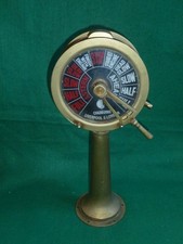 Vintage Chadburns Brass Ships Engine Room Telegraph 17" High