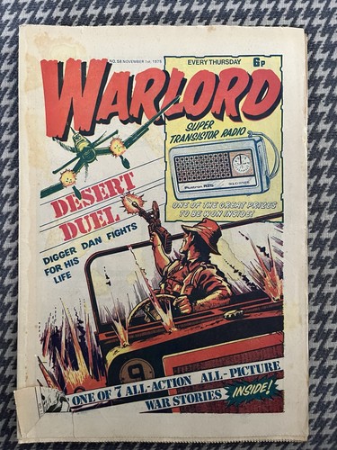 Warlord comic 58 november - comic,