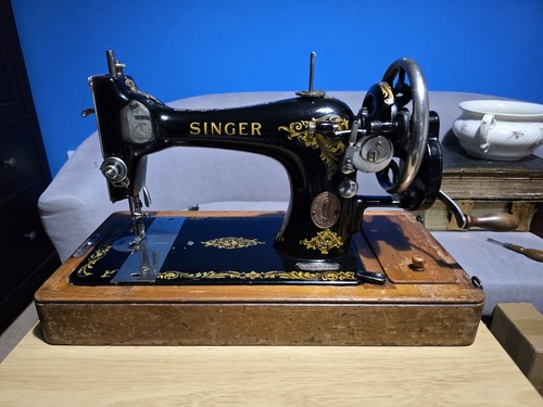 Vintage singer sewing - sewing, machine