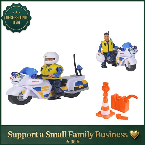 Fireman sam police motorcycle - fireman,