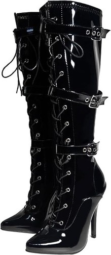 Womens knee high stiletto - knee,