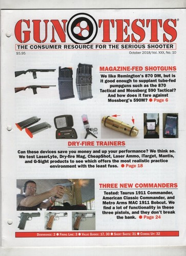 Gun tests magazine remington - tests,