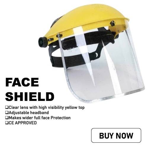 Anti fog full face shield - full,