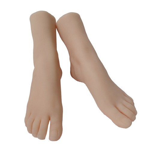 Silicone female feet model - feet,