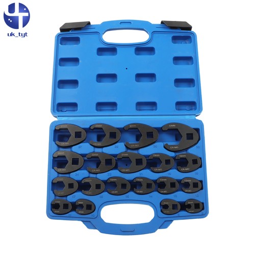 19pcs crowfoot wrench - crowfoot, set