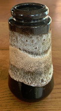 Vintage West German Fat Lava Vase 209-18