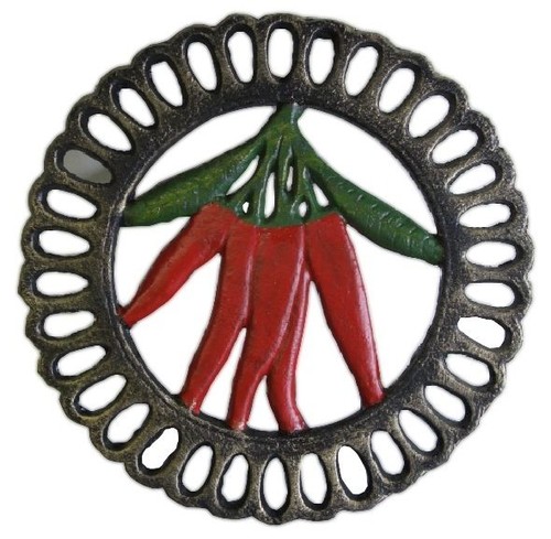 Cast iron trivet - trivet, work