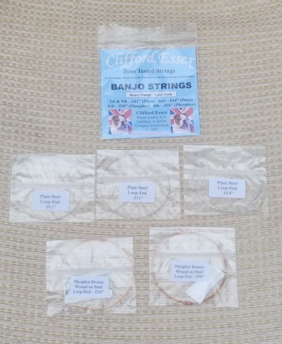 Banjo strings heavy gauge loop - strings,