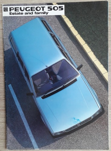 Peugeot 505 estate - estate, family