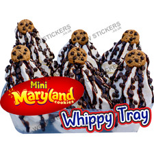 ice cream van sticker Mini