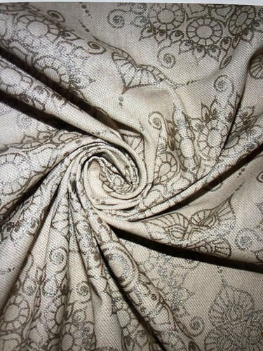 Pandora linen look curtain