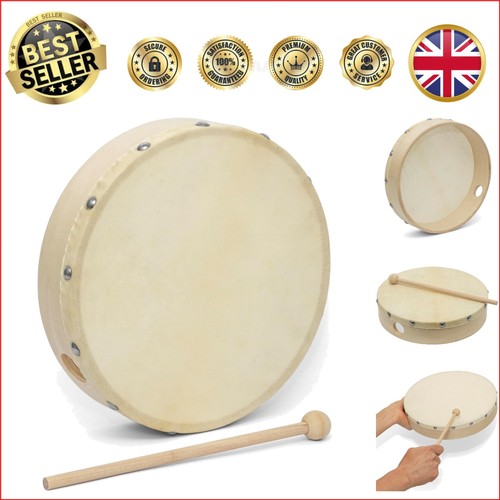 Inch natural wood hand - 10-inch,