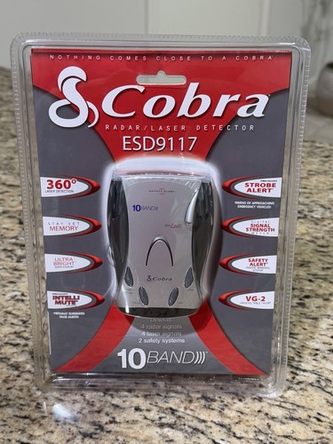 Cobra esd 9117 radar - esd, detector