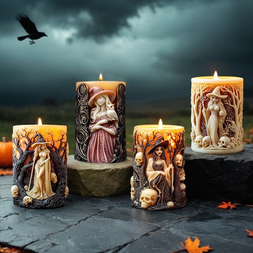 Witch silicone molds - witch,