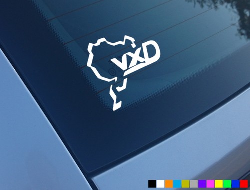 Vxd nurburgring car - vxd, stickers