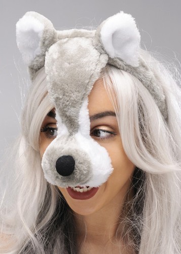 Wolf mask headband - mask,