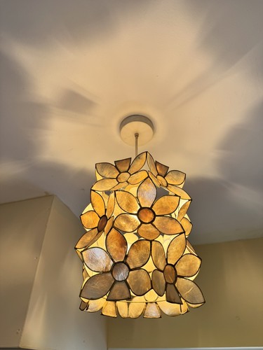 Capiz shell flower - capiz,