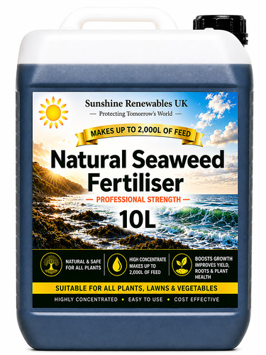 Liquid seaweed fertiliser 10l - seaweed,