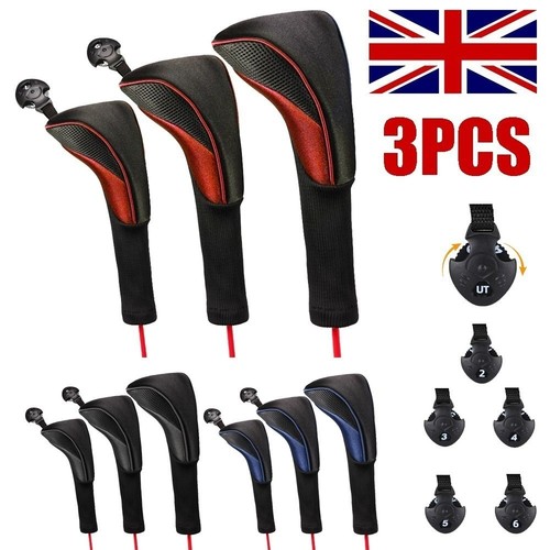 3pcs set golf club wood - golf,