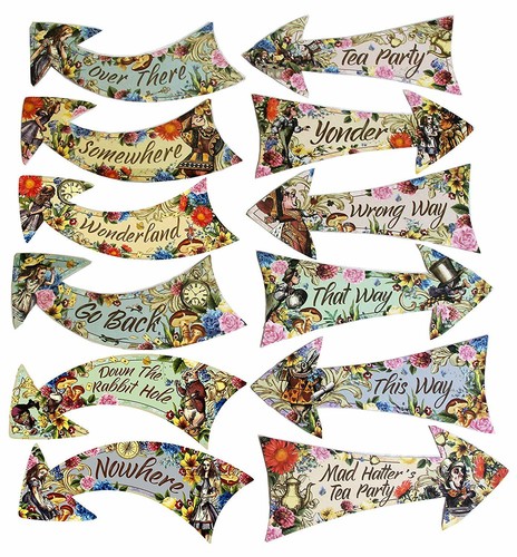 Alice wonderland arrows - wonderland,