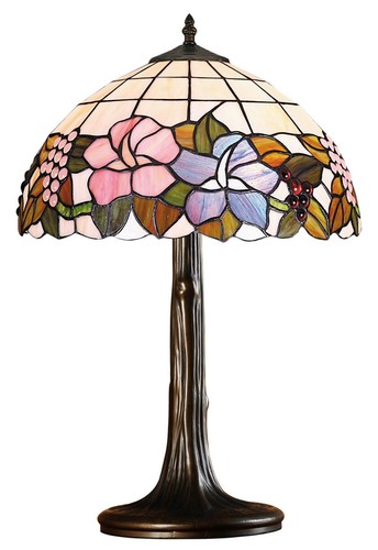Table lamp lily medium tiffany - lily,