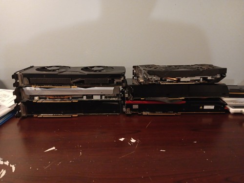 Lot various graphics cards - 6,