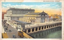 US Chicago New Union Train