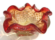 Murano Art Glass Starfish Bowl