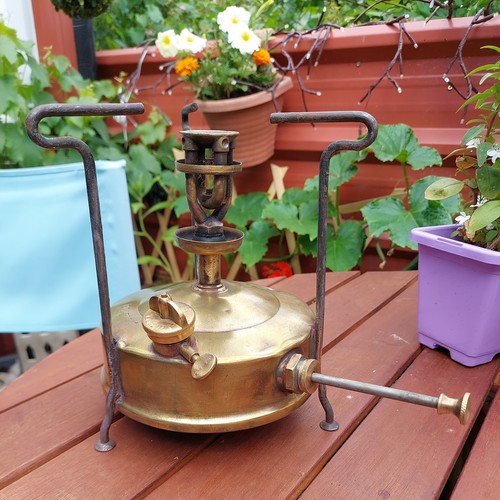 Vintage brass governor - brass,