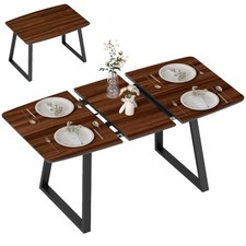 HOMCOM Extendable Dining Table